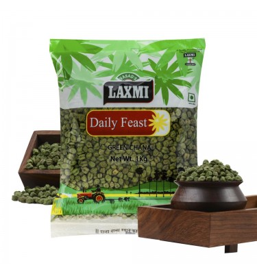 Laxmi Daily Feast Green Chana 1 KG